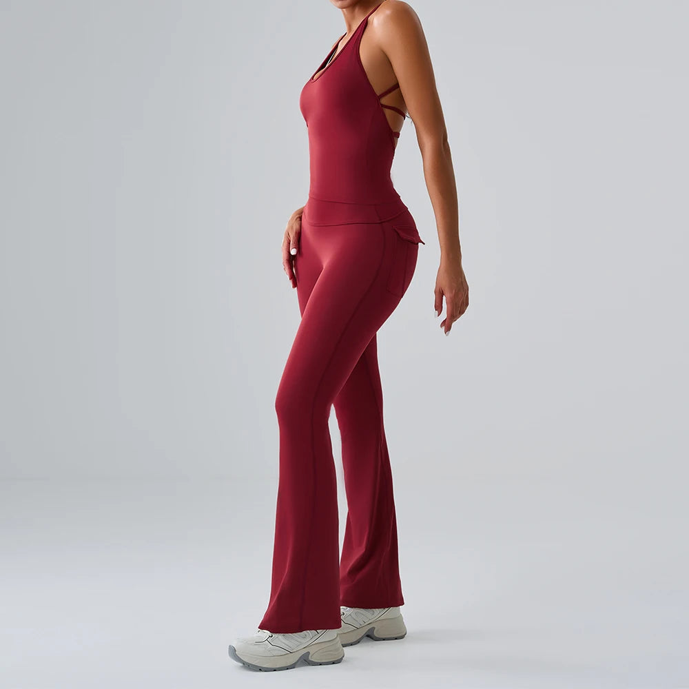 Women's Tracksuit 2 Pieces Yoga Set Workout Clothes Sportswear Gym Clothing High Waist Leggings Fitness Sports Suits Activewear