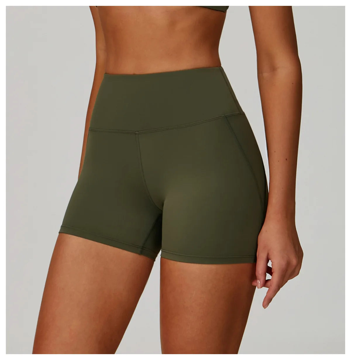 Impact Shorts Women Yoga Shorts High Waist Workout Lift Peach Butt Fitness Tight Gym Running Body Shaper Pants Casual Sportswear