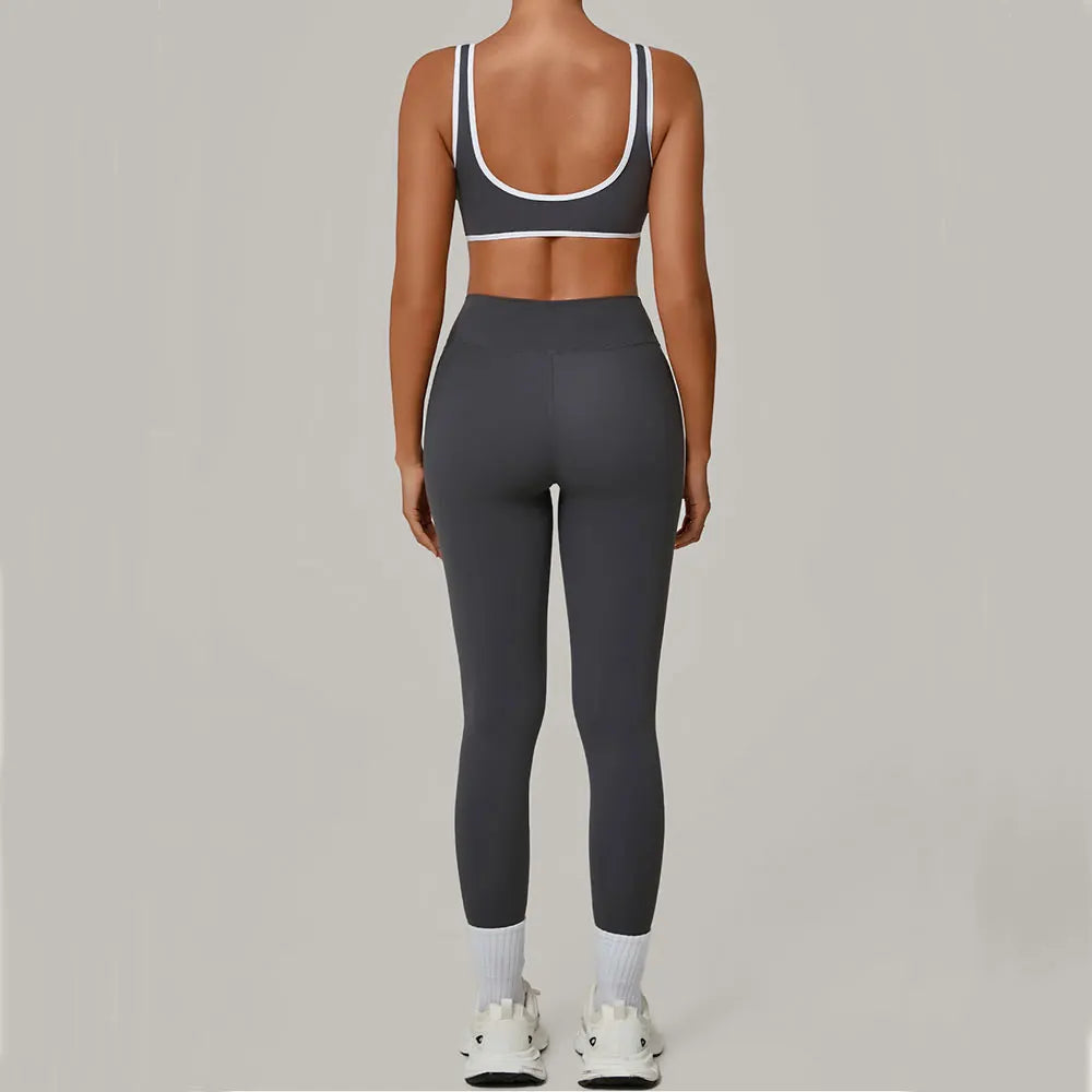 Sportswear Women Tracksuits Yoga Set 2 Pieces Gym Clothes Sports Suits Push Up Yoga Suits Fitness Set Sports Bra Gym Leggings