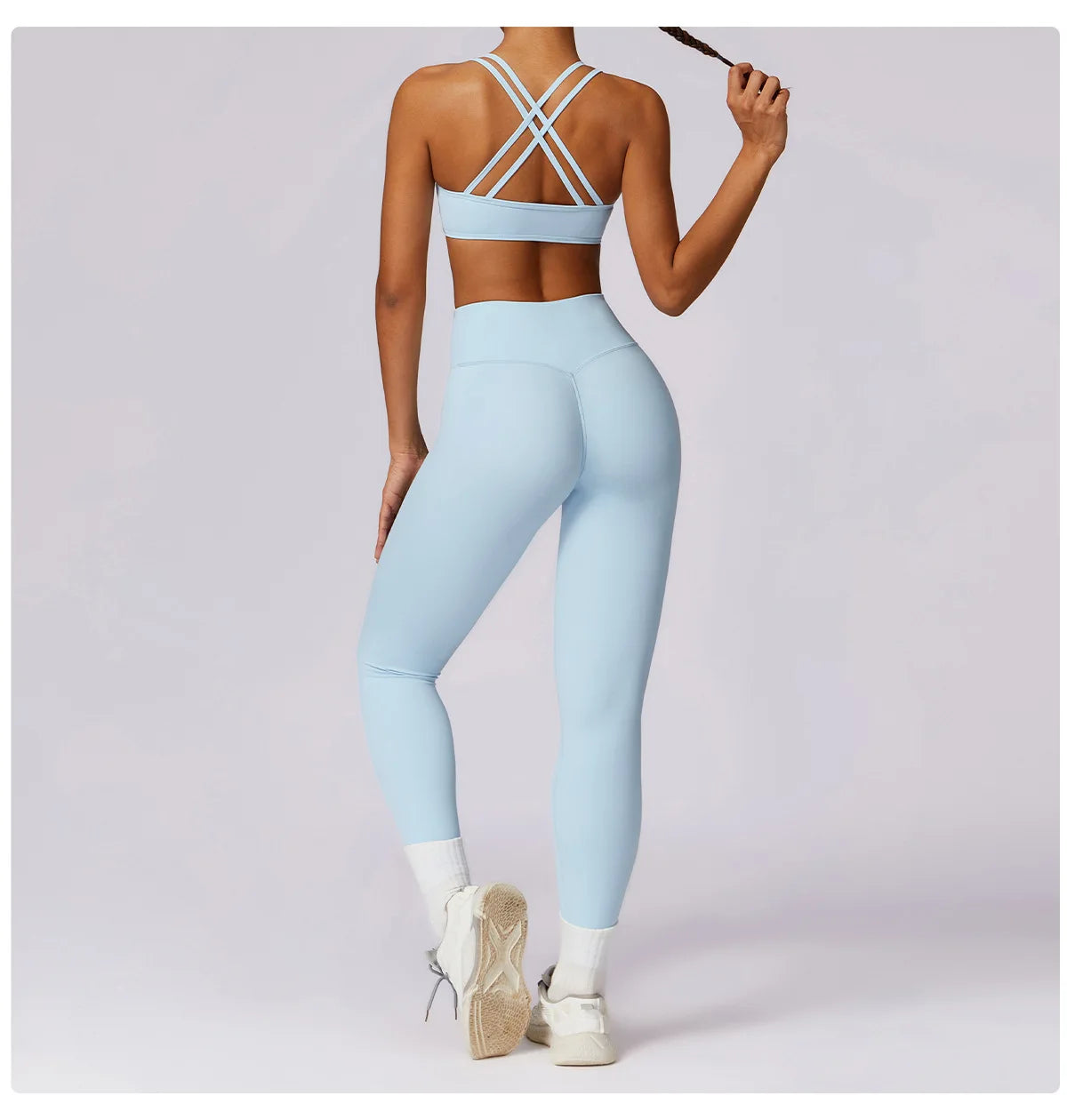 High Waist Yoga Leggings Women Push Up Tights Impact Sport Leggings Fitness Running Hip Lift Yoga Pants Workout Gym Leggings