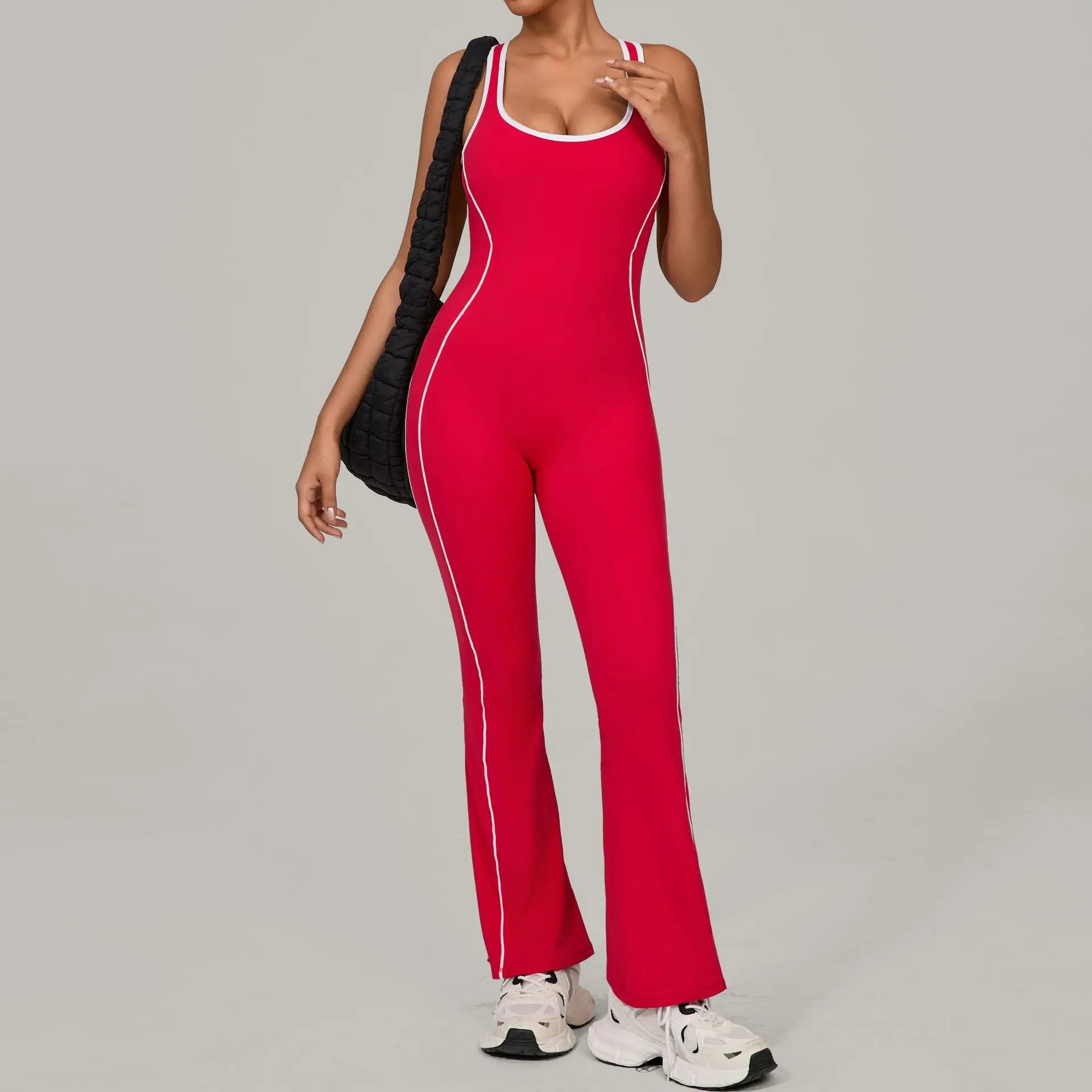 Gym Jumpsuit Women's Rompers Fitness Suit Running Sports Overalls for Woman Tracksuit Yoga Clothing Scrunch Workout Sportswear
