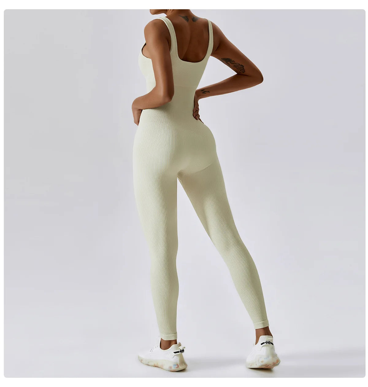 Women's Tracksuit Seamless Yoga Set Yoga Jumpsuits One Piece Workout Rompers Sportswear Gym Set Workout Clothes Women Bodysuit