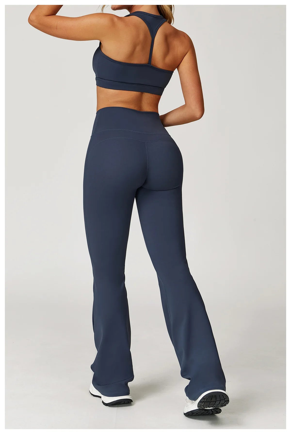 Yoga Set 2 Pieces Women Clothes Workout Outfits Fitness Sportswear Gym Tracksuit High Waist Leggings Sports Bra Athletic Wear