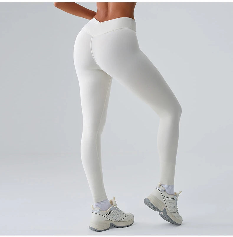Women Yoga Leggings Fitness Leggings Running Cycling Pants Breathable Sports Leggings High Waist Leggings Workout Gym Clothing