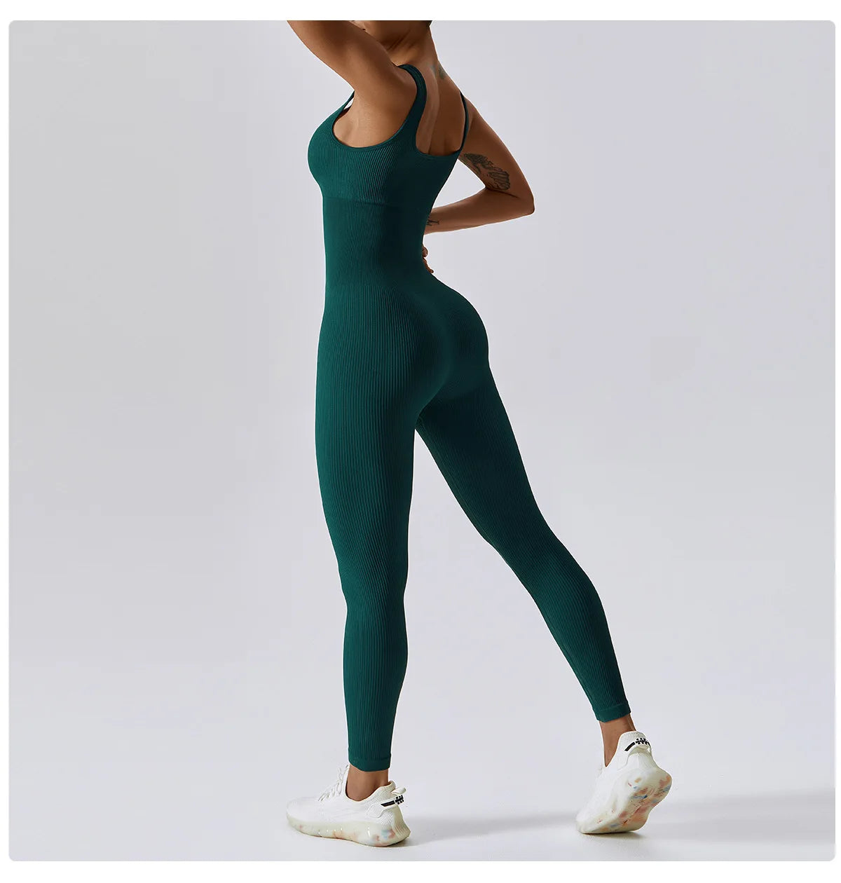 Women's Tracksuit Seamless Yoga Set Yoga Jumpsuits One Piece Workout Rompers Sportswear Gym Set Workout Clothes Women Bodysuit