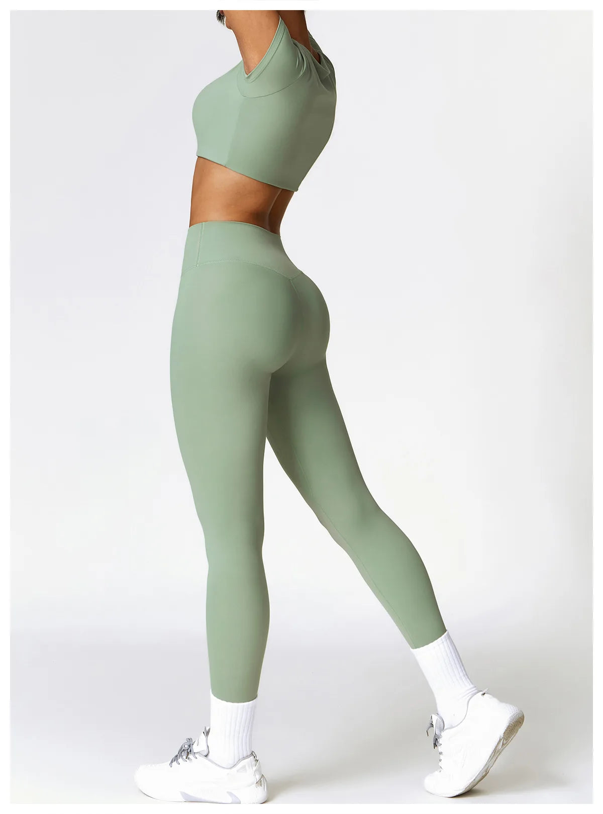 Yoga Pants Sports Leggings Women Running Fitness High Waist Seamless Gym Push Up Scrunch Butt Leggings Women Workout Tights