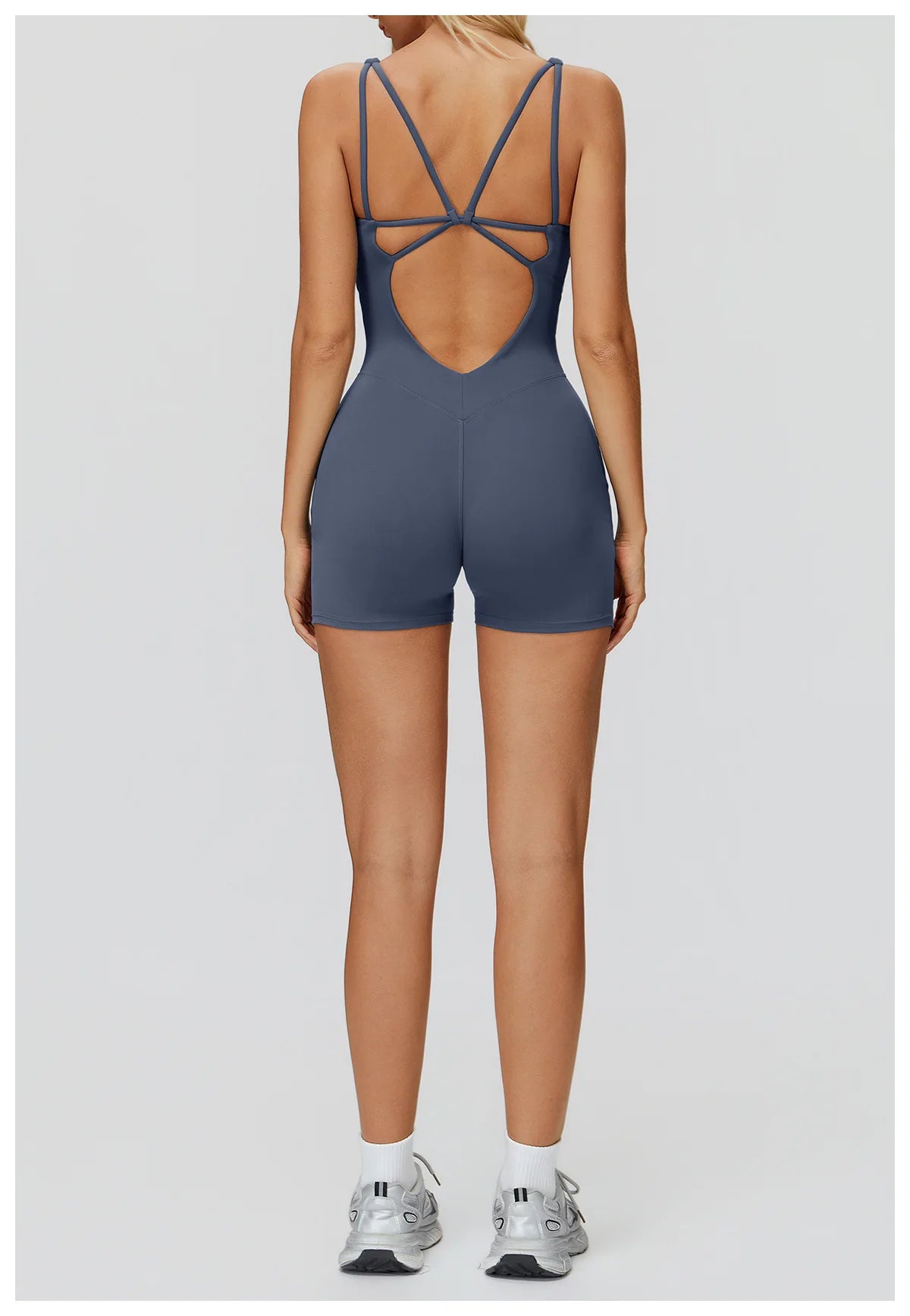 Jumpsuit Women's Short Tracksuit Yoga Set One-Piece Sportswear Push Up Gym Workout Clothes Fitness Stretch Bodysuit Yoga Suit