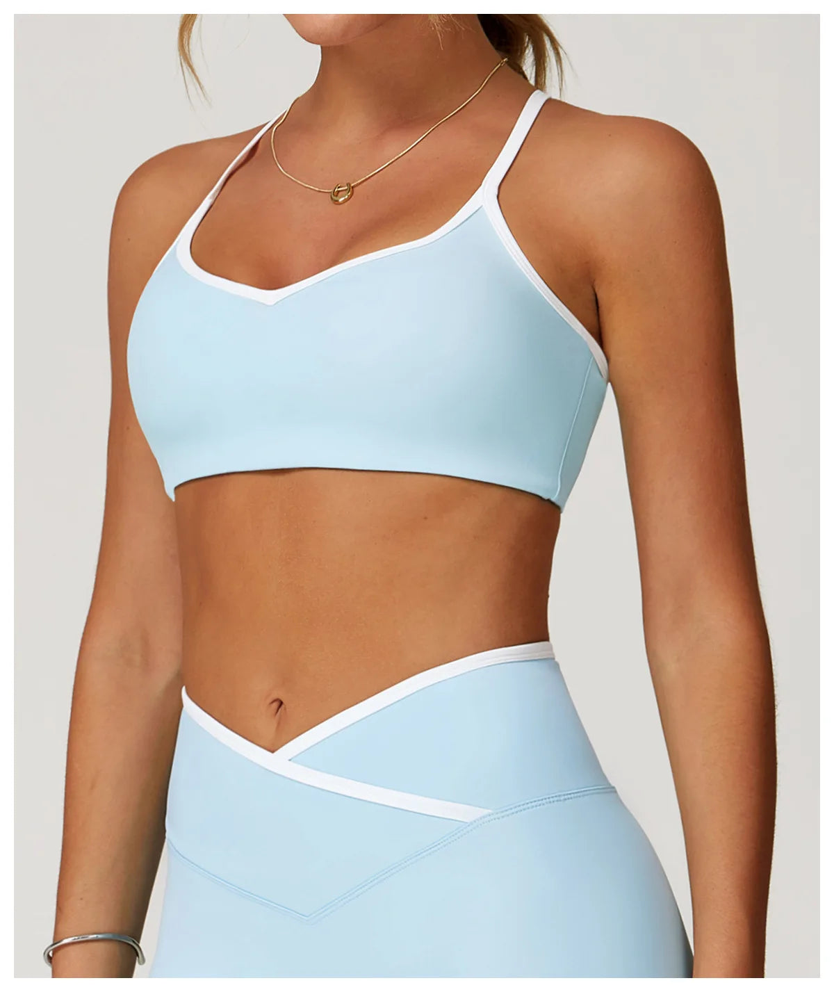 Gym Underwear Women's Sport Bra Sports Bra Anti-sweat Breathable Yoga Bra Shockproof Crop Top Fitness Top Push Up Workout Tops