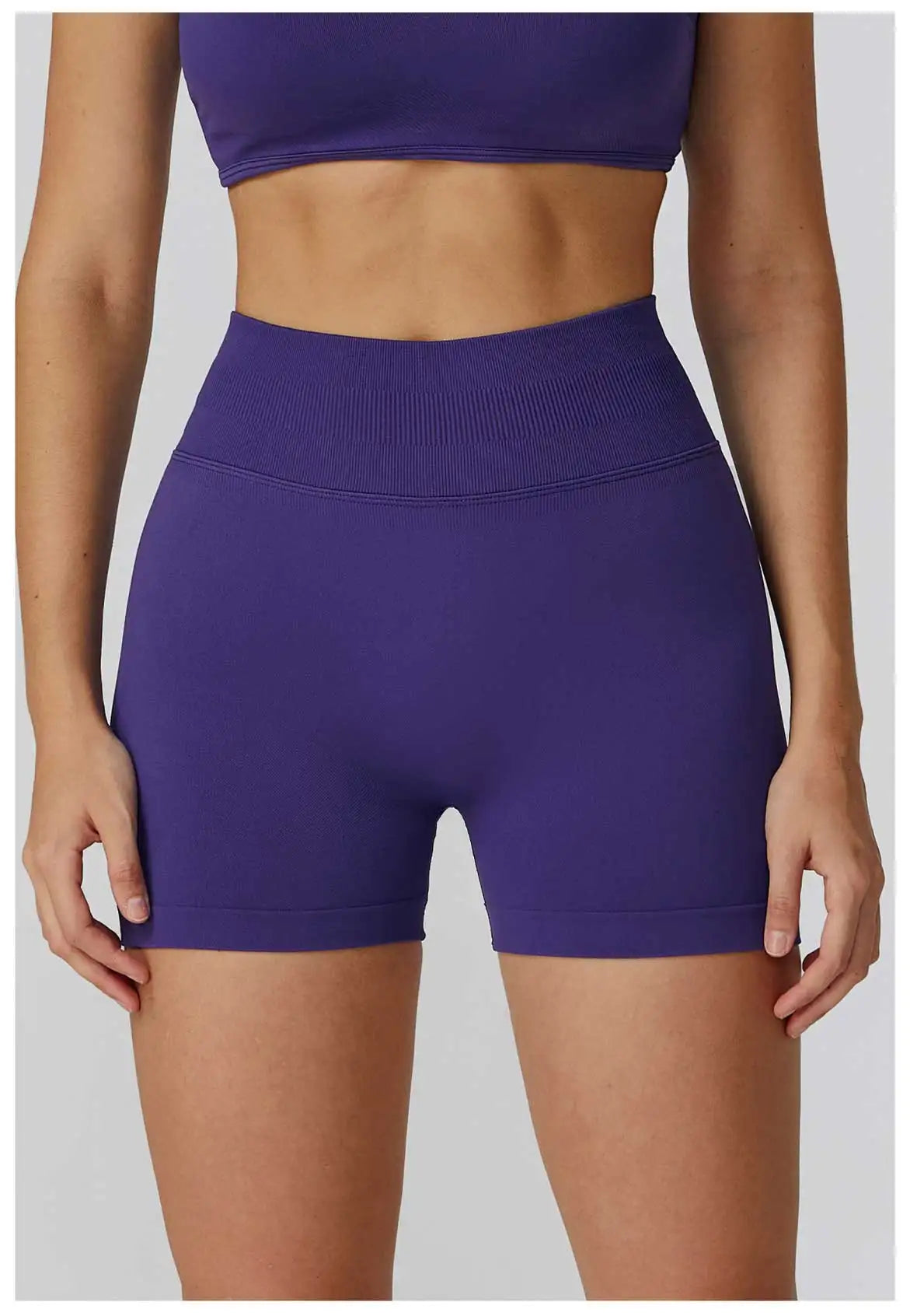 Seamless Running Impact Sports Shorts Women Buttock Lift Gym Leggings Women Cycling Slim Workout Shorts High Waist Yoga Shorts