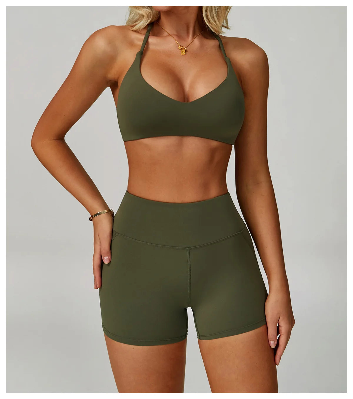 Cross Shoulder Straps Sports Bra Anti-Sweat Fitness Top Women Yoga Bra Shockproof Crop Top Push Up Sport Bra Gym Bra Workout Top