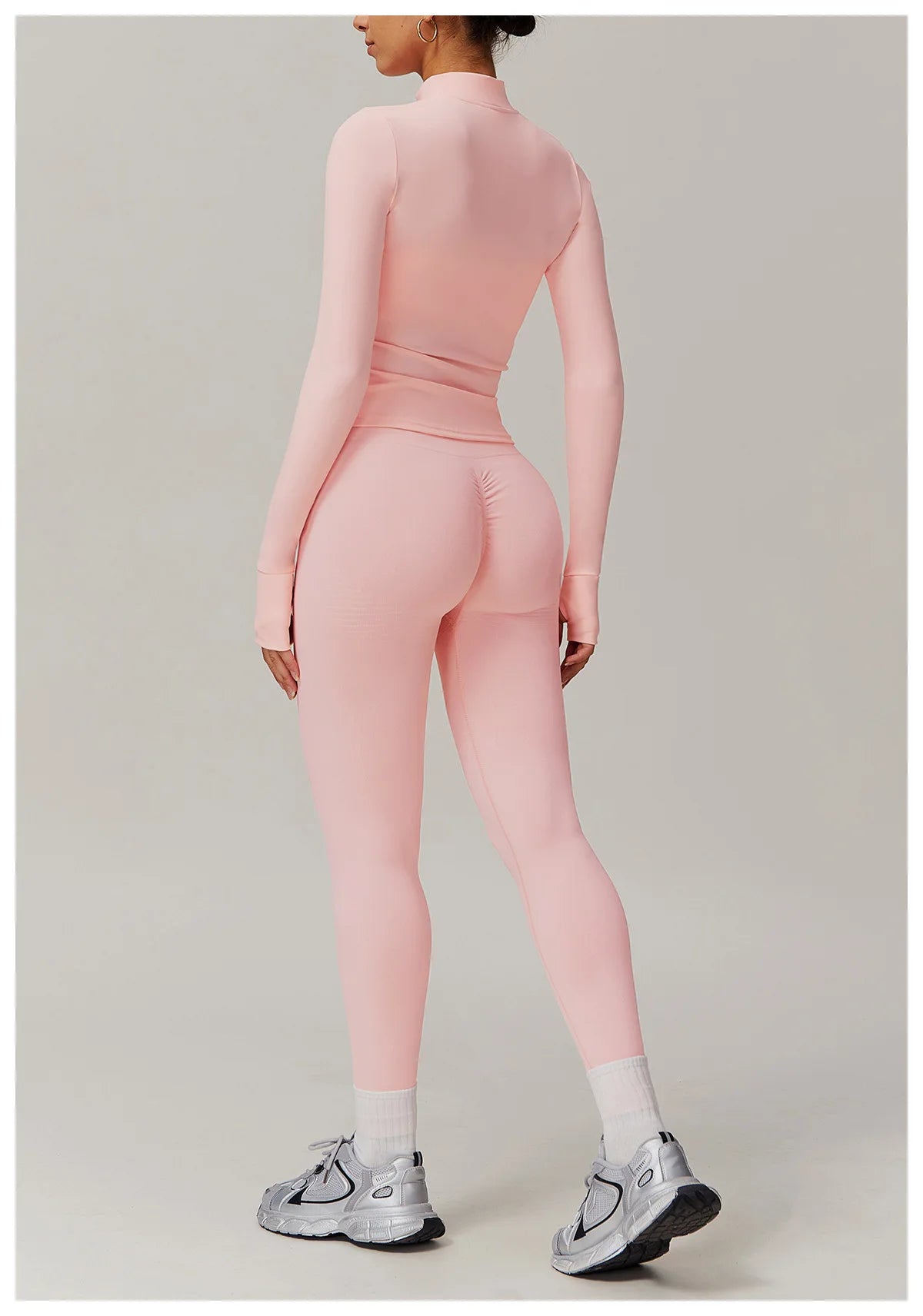 Women Yoga Suit 2PCS Sports Set Quick-Drying Gym Set Women Tracksuit Running Bra Workout Long Sleeve Sports Shirt Yoga Clothing