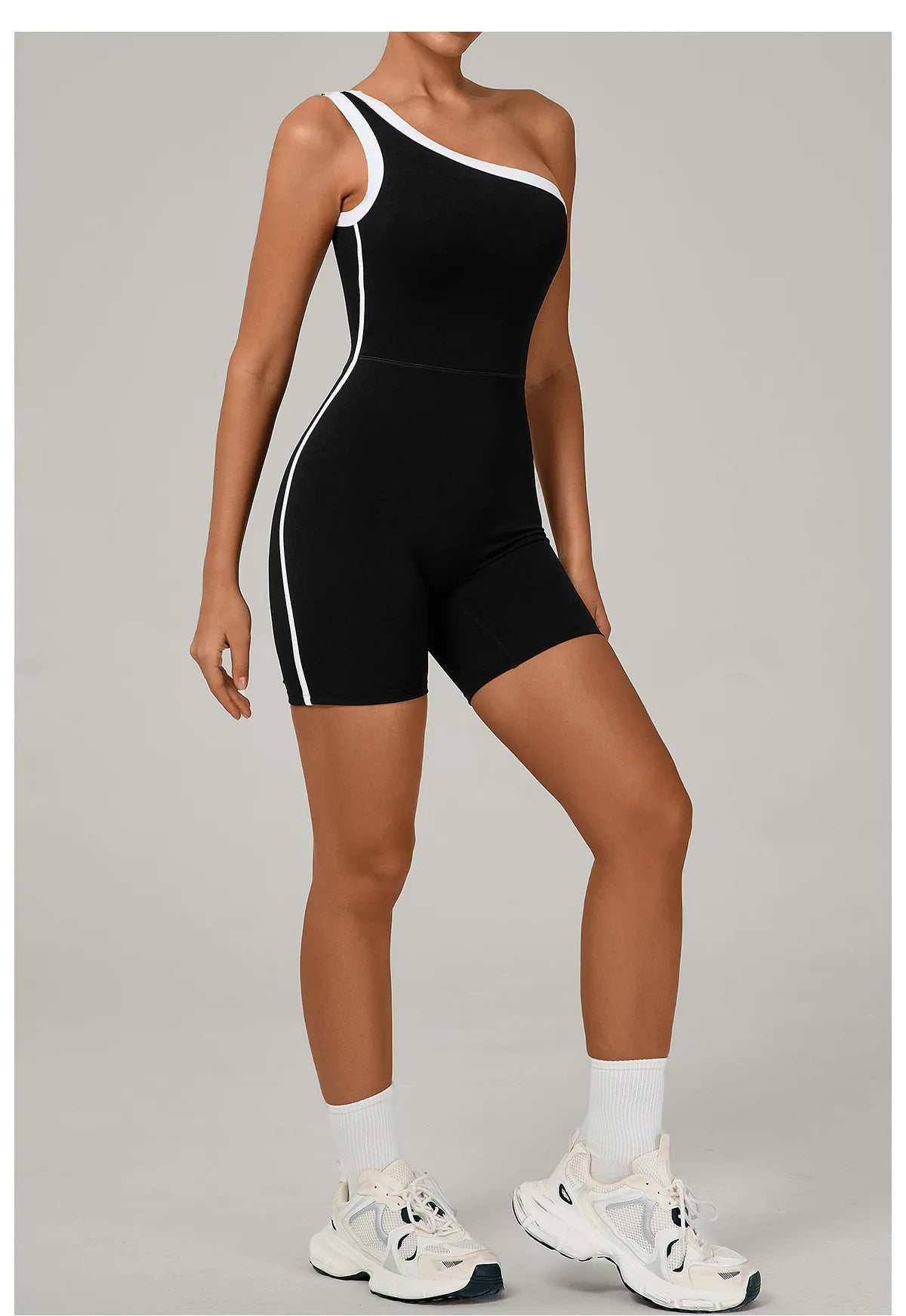 Gym Bodysuit Short Jumpsuit Playsuit Women Tracksuit One Piece Sport Overalls Yoga Romper Fitness Workout Clothes Sportswear