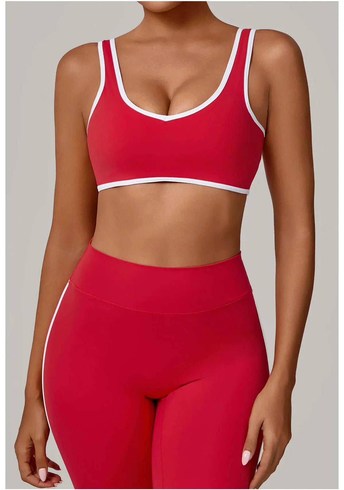 Patchwork Sports Underwear Anti-Sweat Fitness Top Women Yoga Bra Shockproof Crop Top Push Up Sport Bra Running Gym Workout Top