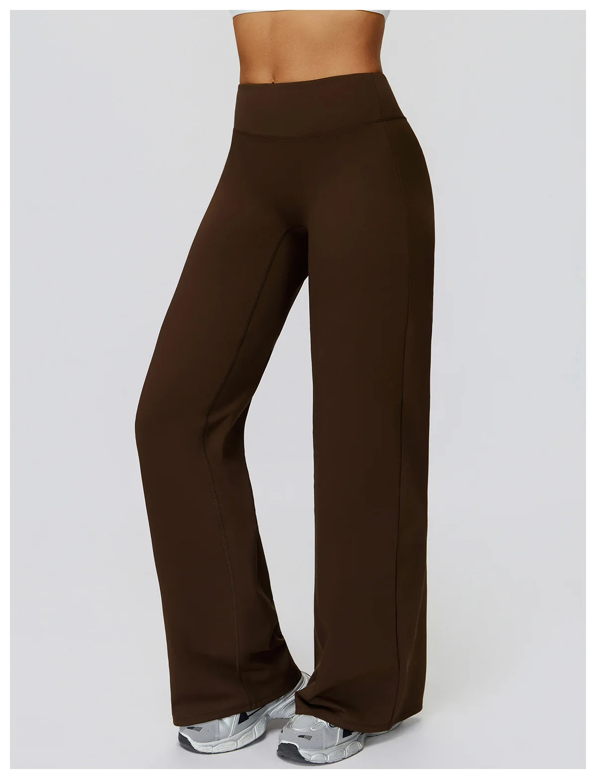 Winter New Yoga Pants With Plush Insulation High Waist Wide Leg Pants Outdoor Sports Running Wide Leg Pants for Women Pants