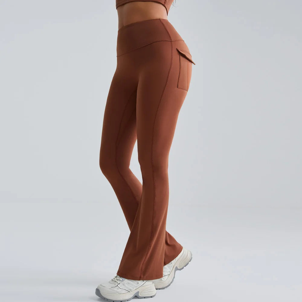 Sports Leggings Women Flares Leggings High Waist Tights Scrunch Butt Yoga Flares Pants Push Up Gym Leggings Women Yoga Clothes