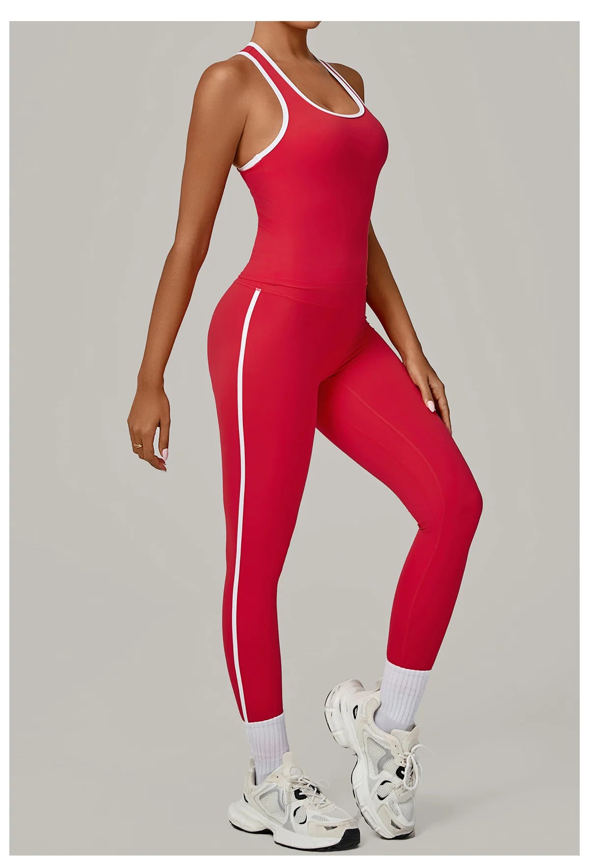 Sportswear 2PCS Women's Tracksuit Yoga Clothes Fitness Set Breathable Activewear Sexy Sports Bra Top High-Waisted Leggings Set