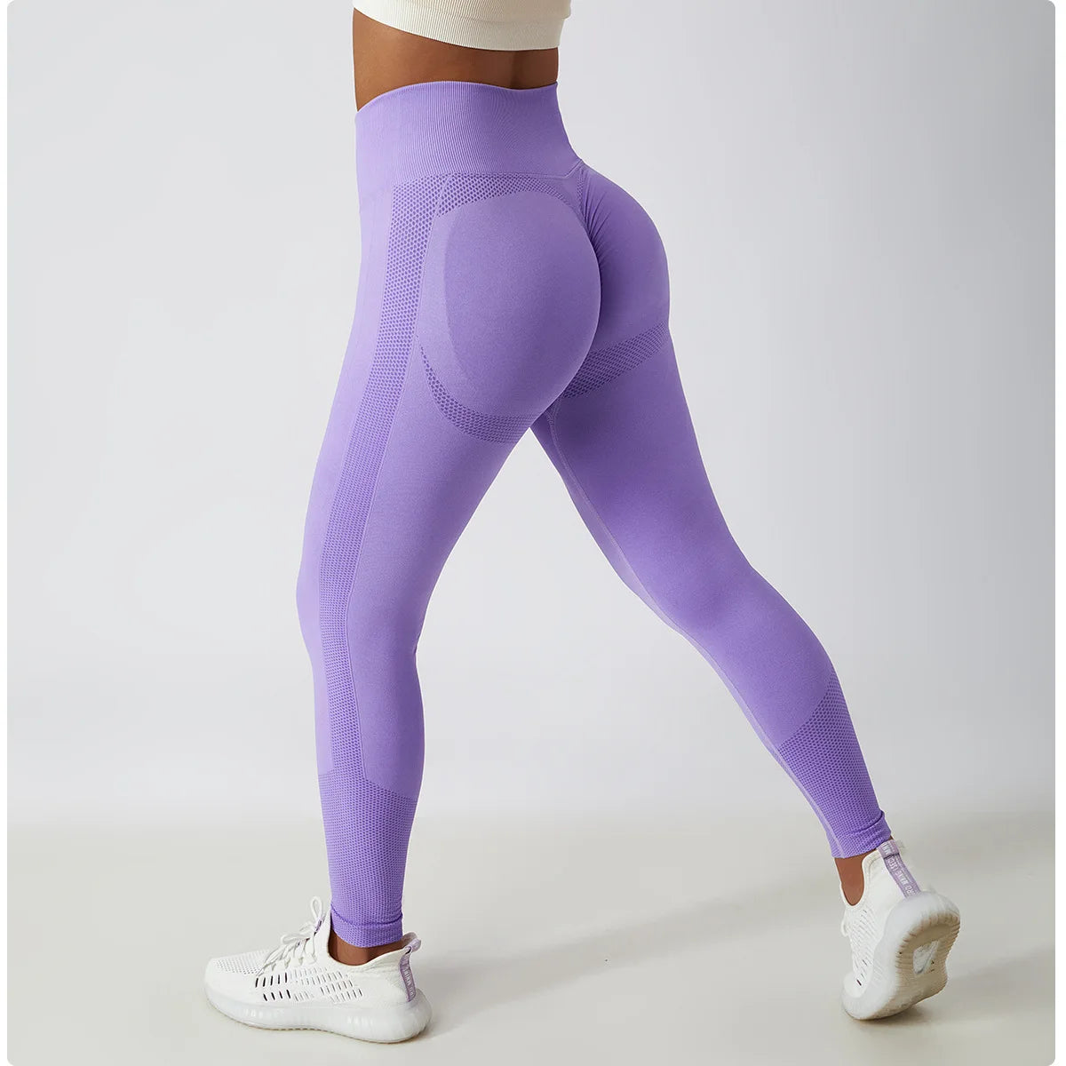 Seamless Leggings Women High Waist Yoga Pants Scrunch Butt Gym Push-up Legging Booty Yoga Leggings Sports Fitness Workout Tights