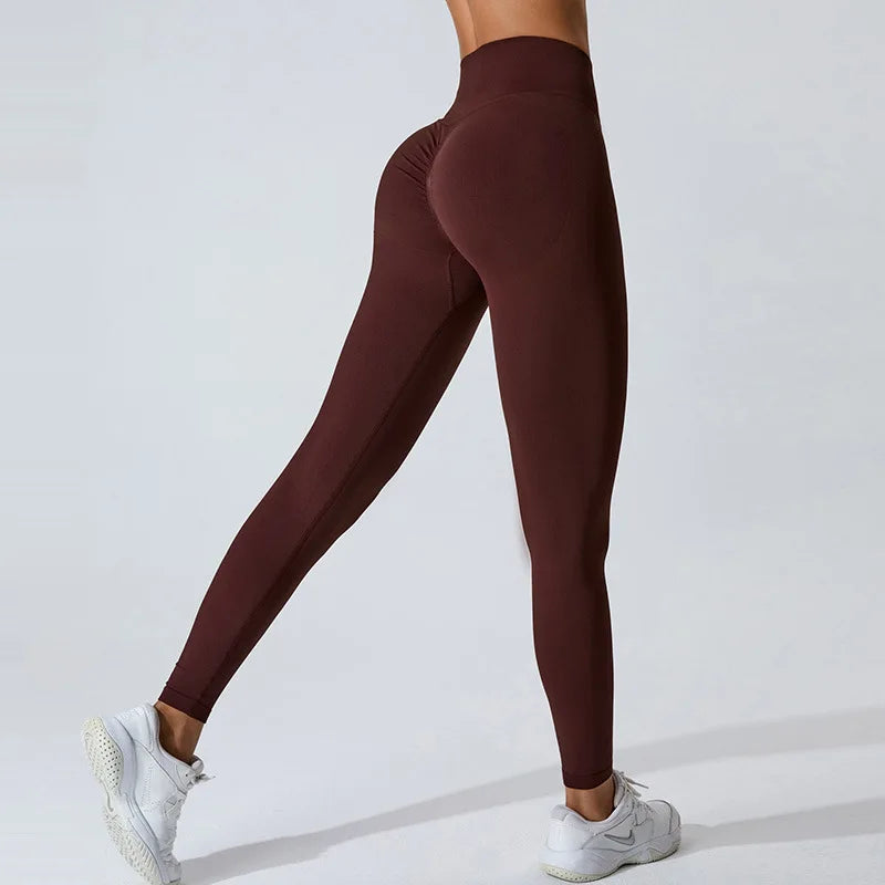 Seamless Women Fitness Sport Leggings High Waist Yoga Legging Gym Jogging Quick Dry Push Up Slim Pants Female Scrunch Butt Tight