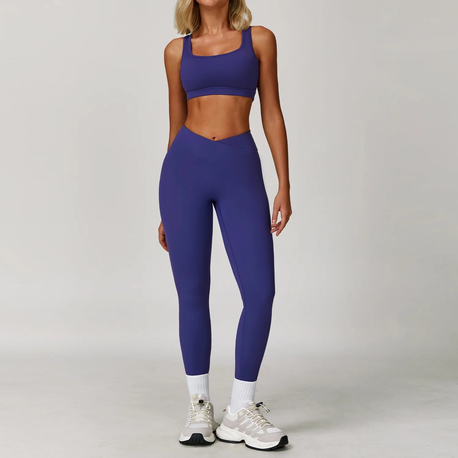 Sportswear Yoga Set 2PCS Gym Clothes Workout Outfits Yoga Suits For Women Tracksuits Fitness Set Sports Bra Running Gym Leggings