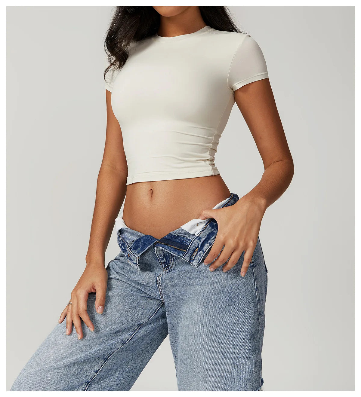 Women Yoga T-Shirt Sports Gym Cropped Tops Gym Training Shirt Fitness Short Sleeve Yoga Running Workout Tracksuit Short sleeved