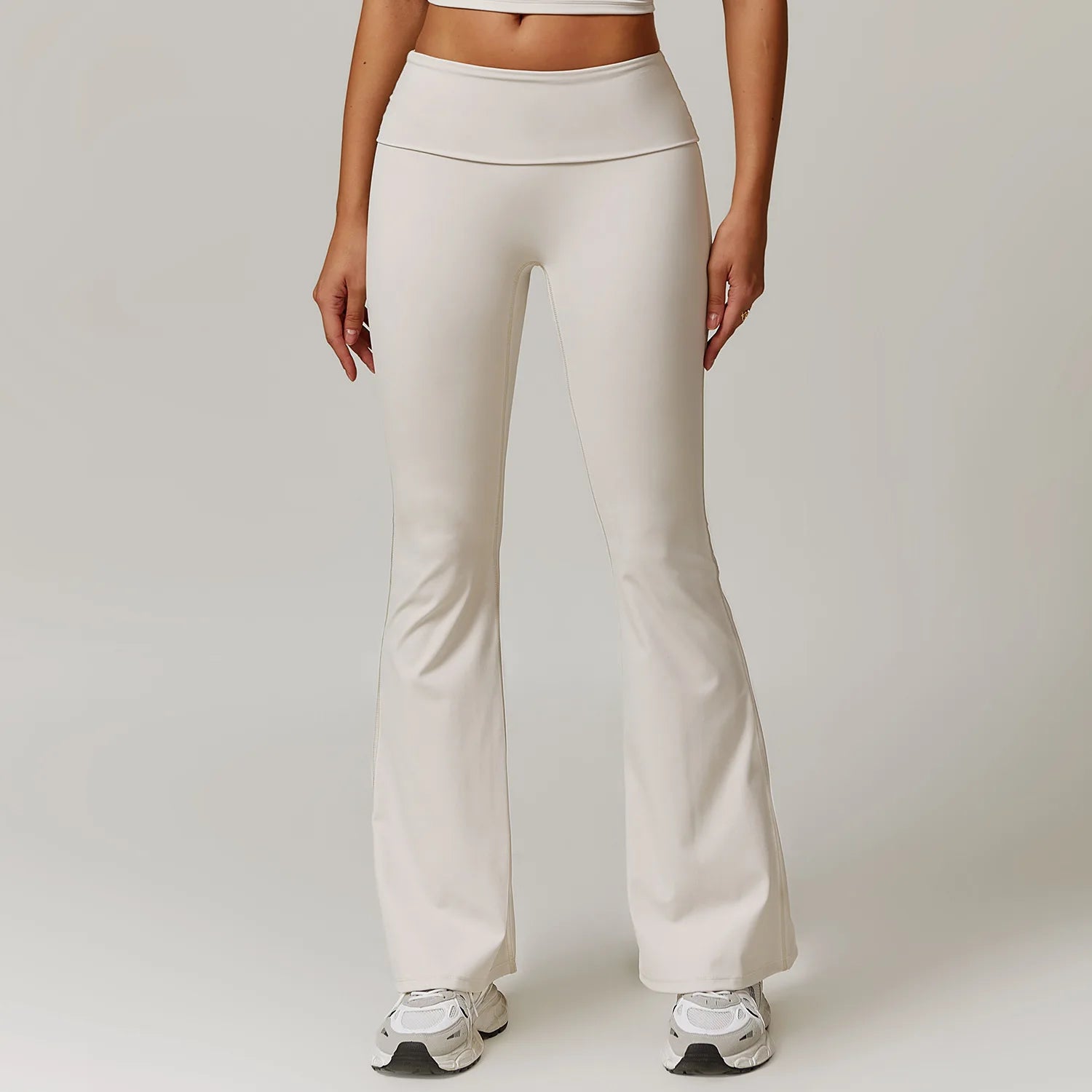 Yoga Pants Gym Leggings Women Bell-bottoms High Waist Push Up Sport Tights Running Cycling Fitness Workout Leggings Gym Clothing