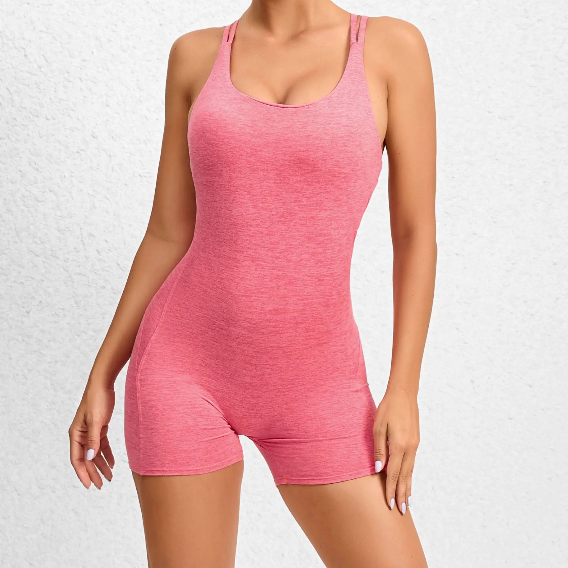 Yoga Jumpsuit Gym Clothes Women Tracksuit Fitness Clothing Rompers Sport Set Sportswear Push Up Workout Sets Bodysuits