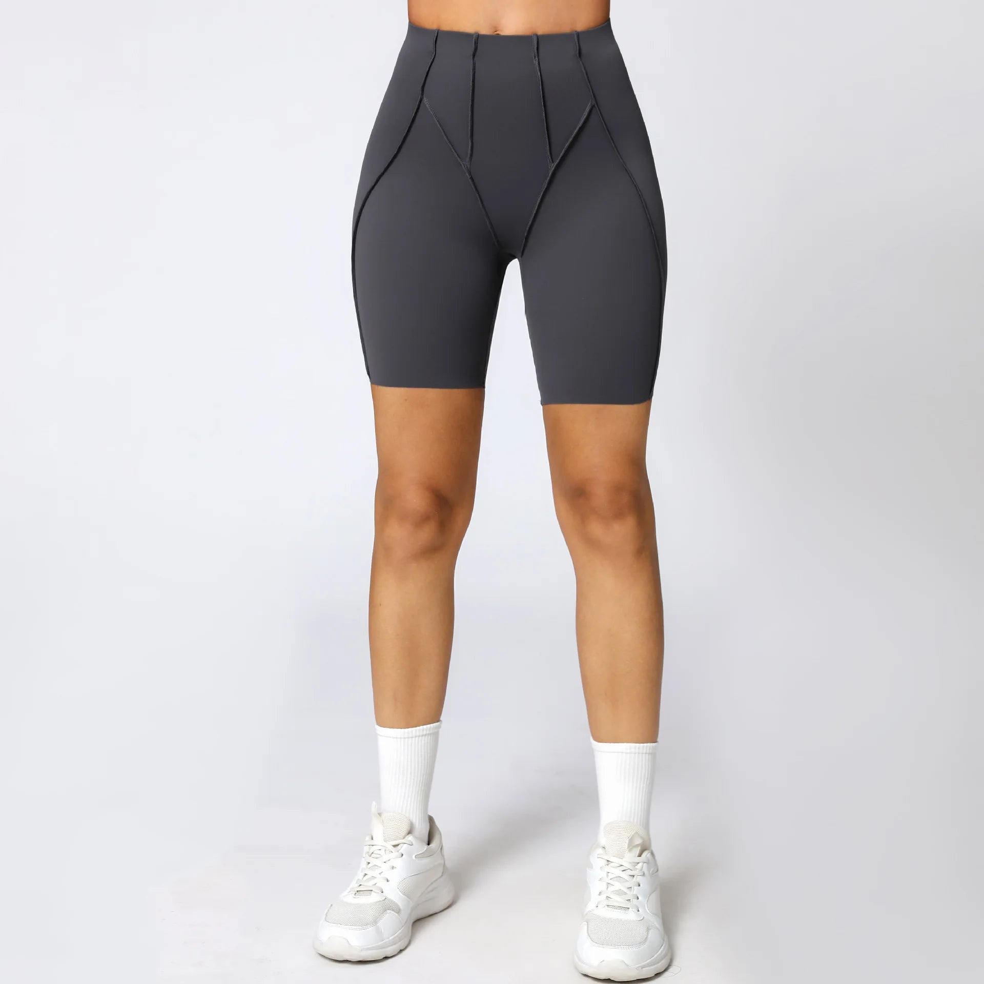 Impact Yoga Shorts High Waist Workout Fitness Lift Peach Butt Fitness Tights Gym Running Body Shaper Pants Casual Sportswear