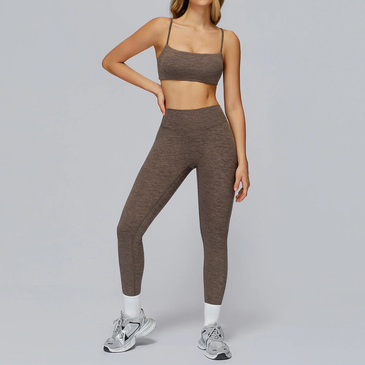 Yoga Suit 2/3PCS Sports Set Gym Set Women Tracksuit Running Workout Clothes Long Sleeve Sports Bra Athletic Wear Yoga Clothing