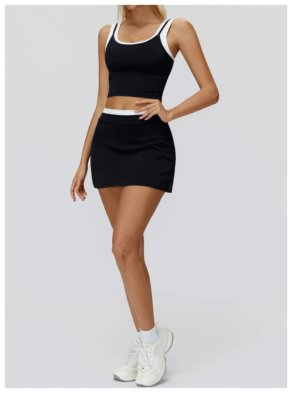 High Waist Sports Short Skirt Lined Shorts Fitness Yoga Quick Dry Running Workout Sport Skirts Tennis Skirt Golf Wear for Women
