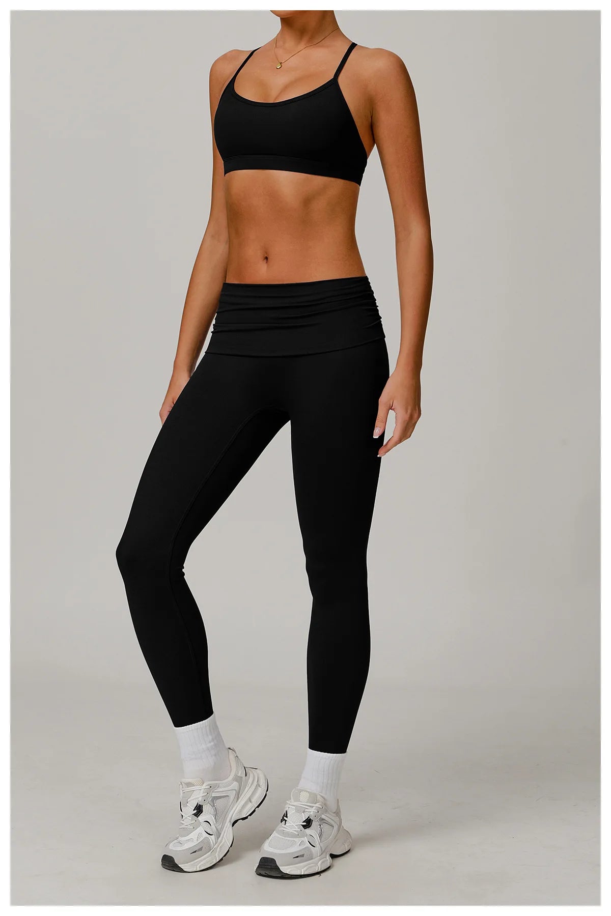 Yoga Clothes 2 Piece Women's Tracksuit Athletic Wear Pilates Fitness Suit Gym Workout Push Up Clothes Sports Bra Leggings Suit