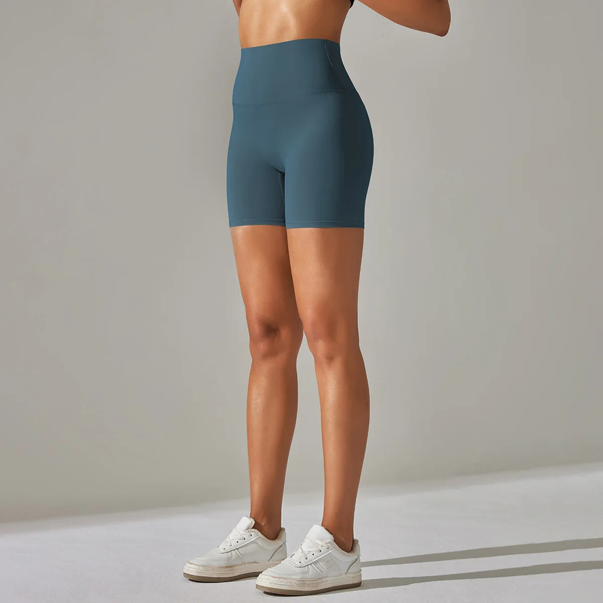 Seamless Yoga Shorts Women Fitness Shorts Running Cycling Shorts Breathable Sports Leggings High Waist Summer Workout Gym Shorts
