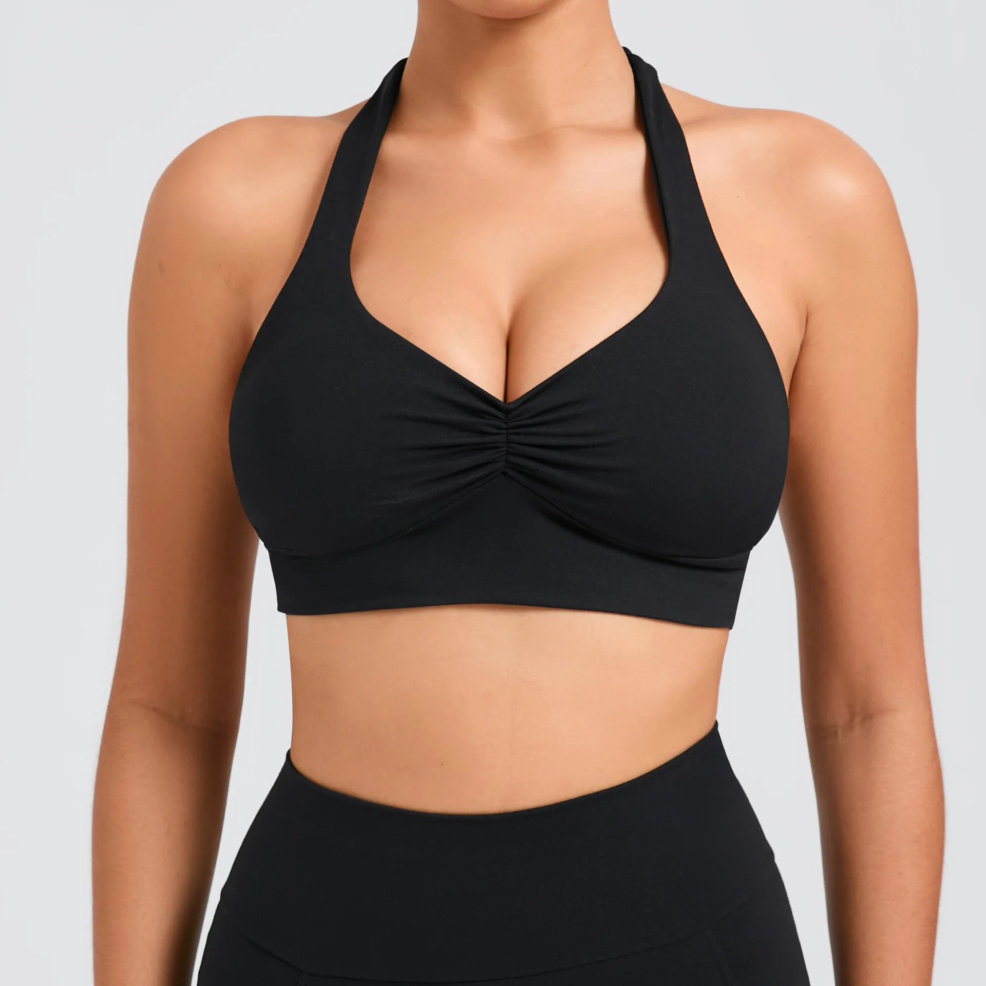 Sports Underwear Women Sports Bra Hanging Neck Yoga Bra Gym Top Women Training Running Yoga Bra Fitness Workout Tank Top
