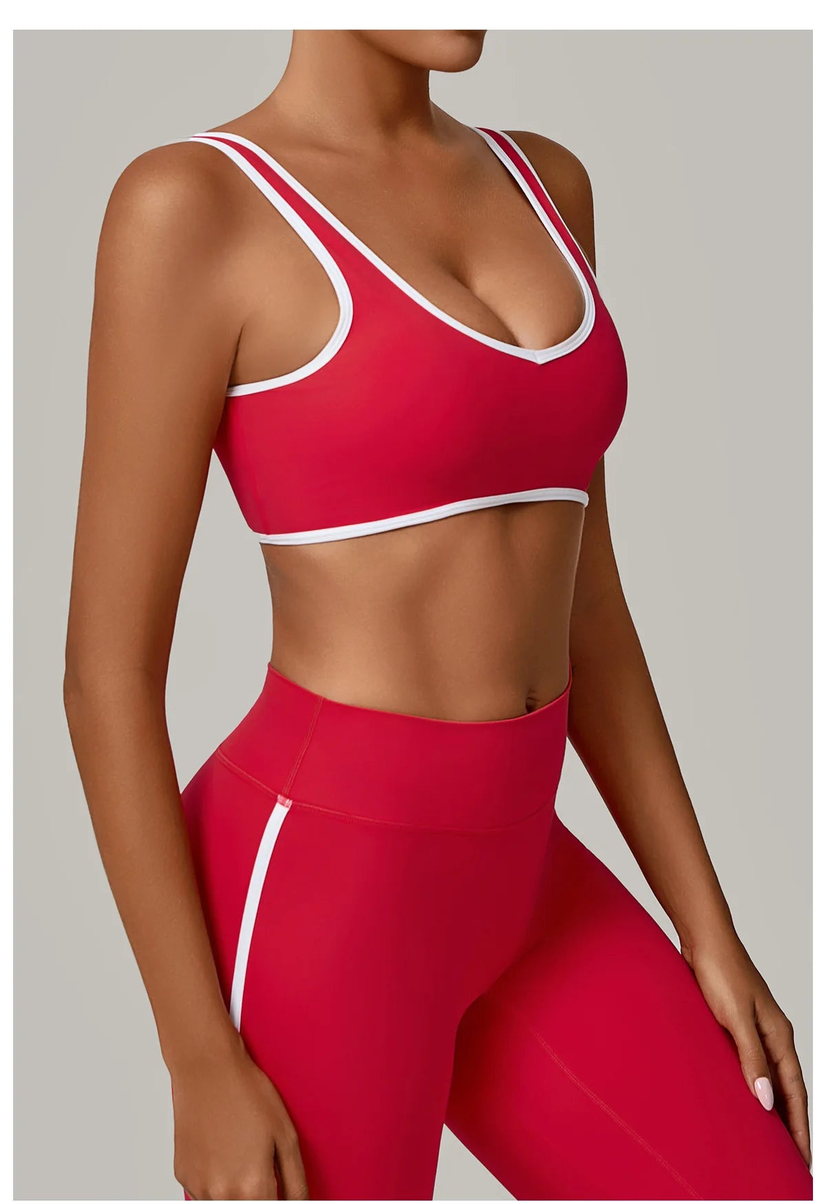 Patchwork Sports Underwear Anti-Sweat Fitness Top Women Yoga Bra Shockproof Crop Top Push Up Sport Bra Running Gym Workout Top