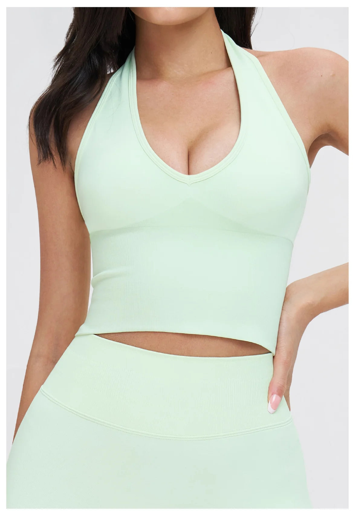 Seamless Fitness Bra High-intensity Workout Tops Gym Fitness Sports Bra Sexy Athletic Sport Bra Women Backless Gym Yoga Crop Top