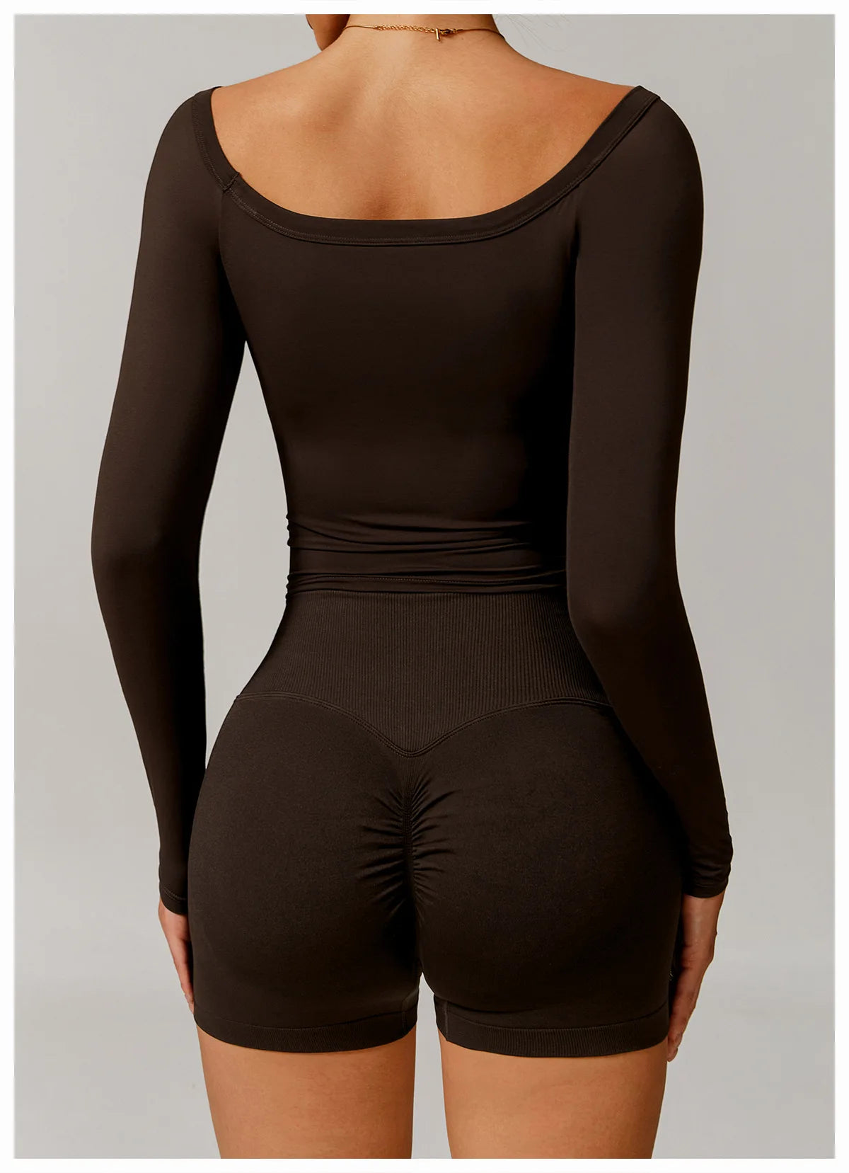 Sexy Yoga Shirts For Women Long Sleeve Fitness Running Push Up Gym Clothes Workout Dry Fit Breathable High Elastic Sports Top
