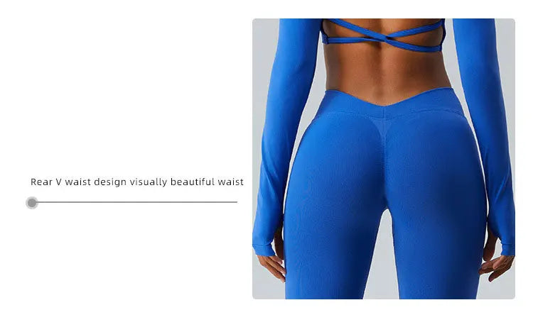 Seamless Push Up Sport Back V Butt Scrunch Leggings Women Workout Gym Clothing Women Training Tights Fitness Yoga Pants Leggings