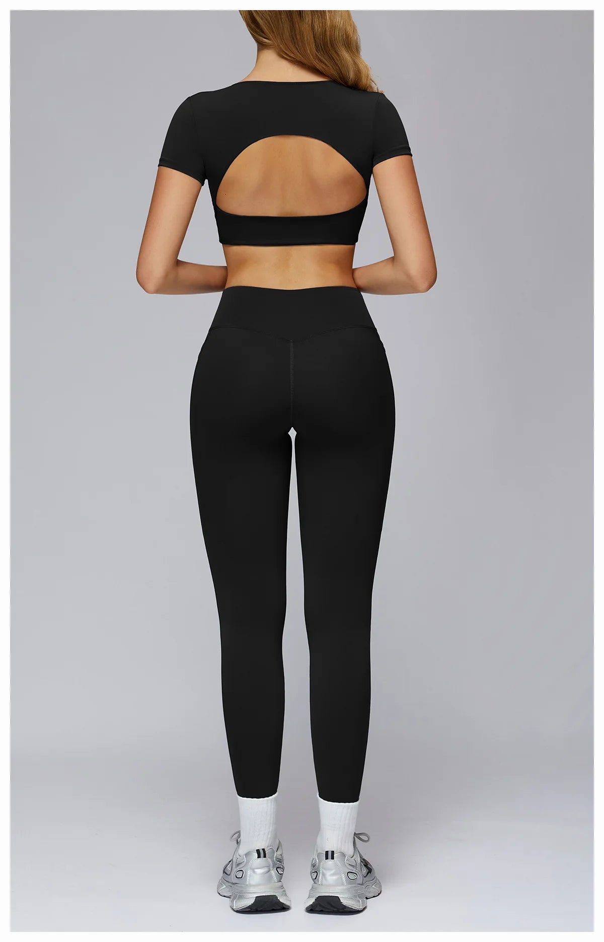 Sports Bra Women's Set 2PCS Professional Fitness Tank Top Bra Shockproof Running Leggings Yoga Suit Beautiful Back Bra Clothing