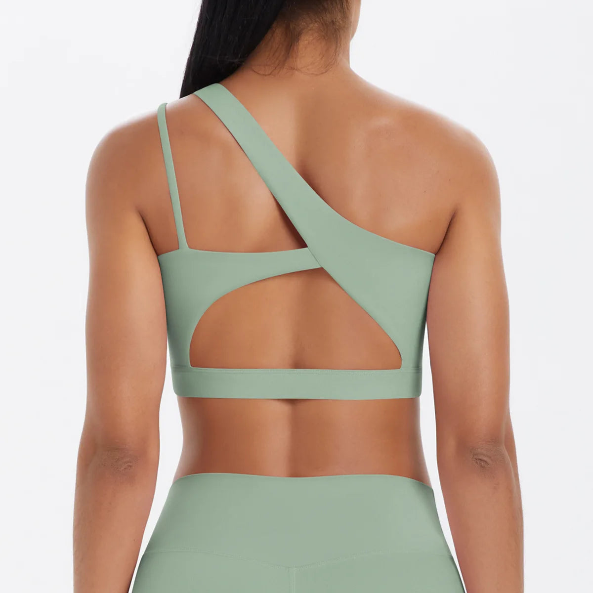 Sports Bra Women Push Up Fitness Bras One Shoulder Underwear Shockproof Yoga Bra Workout Bra Yoga Running Bra Sexy Vest