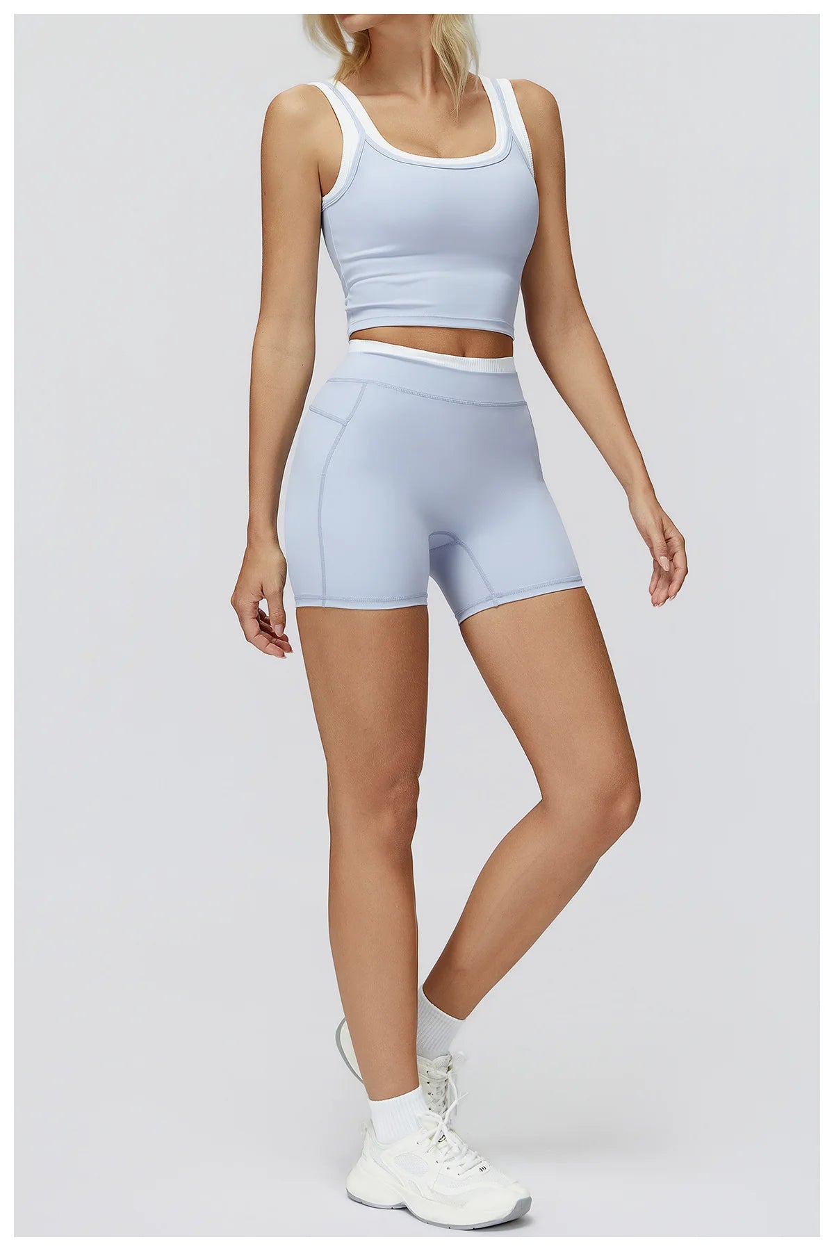 Impact Shorts Women Yoga Shorts High Waist Workout Shorts Fitness Yoga Lift Butt Fitness Yoga Gym Running Short Pants Sportswear
