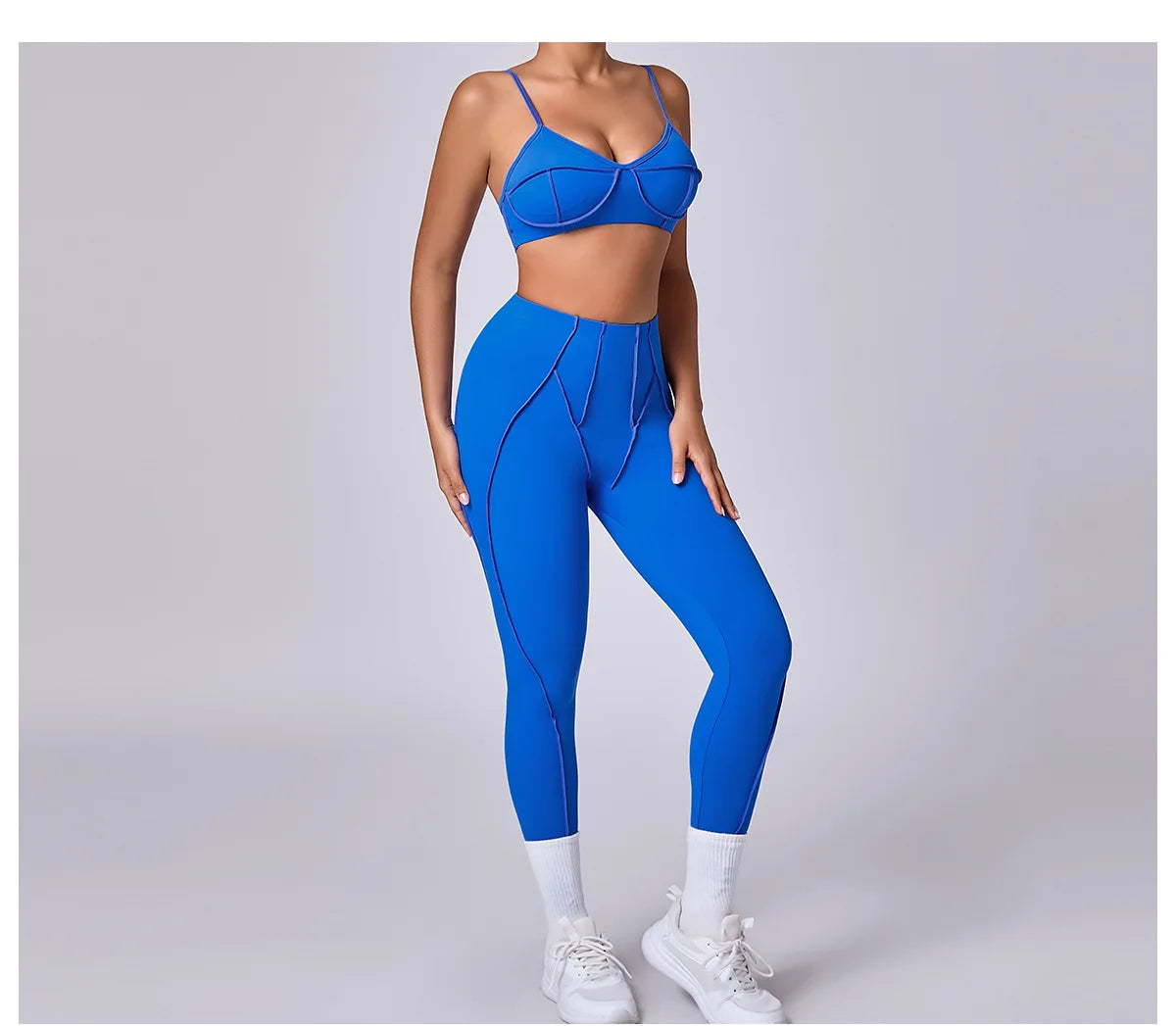 Sports Bra Anti-Sweat Fitness Top Women Yoga Bra Shockproof Crop Top Push Up High Strength Sport Bra Breathable Gym Workout Top
