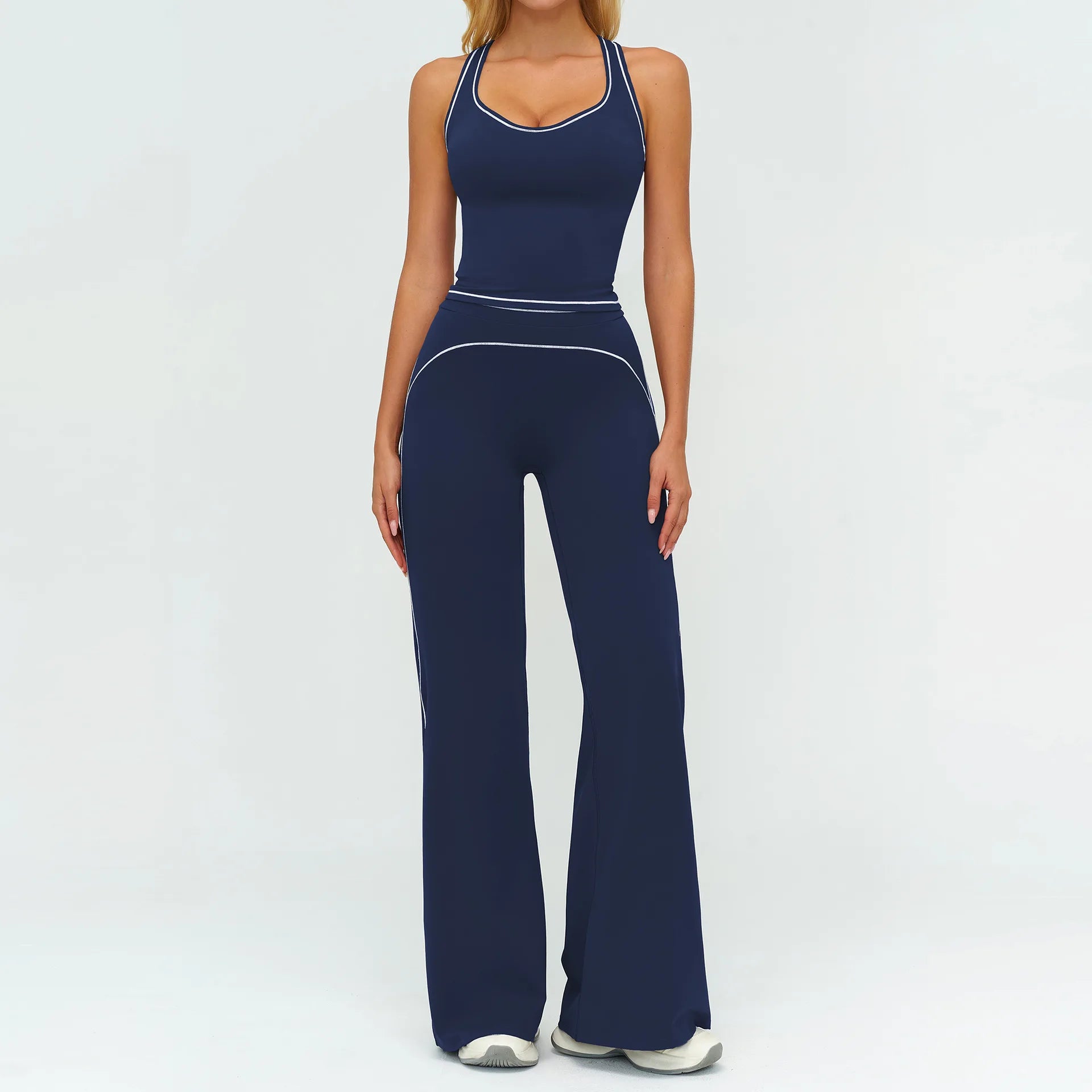 Women Tracksuit 2PCS Yoga Clothes Athletic Wear Fitness Set Gym Outfits Workout Sets Push Up Sports Bra Leggings Suit Sportswear