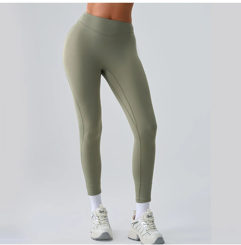 High Waist Yoga Leggings Women High Stretchy Butt Lifting Breathable Push Up Sports Pants for Women Gym Workout Leggings Tights
