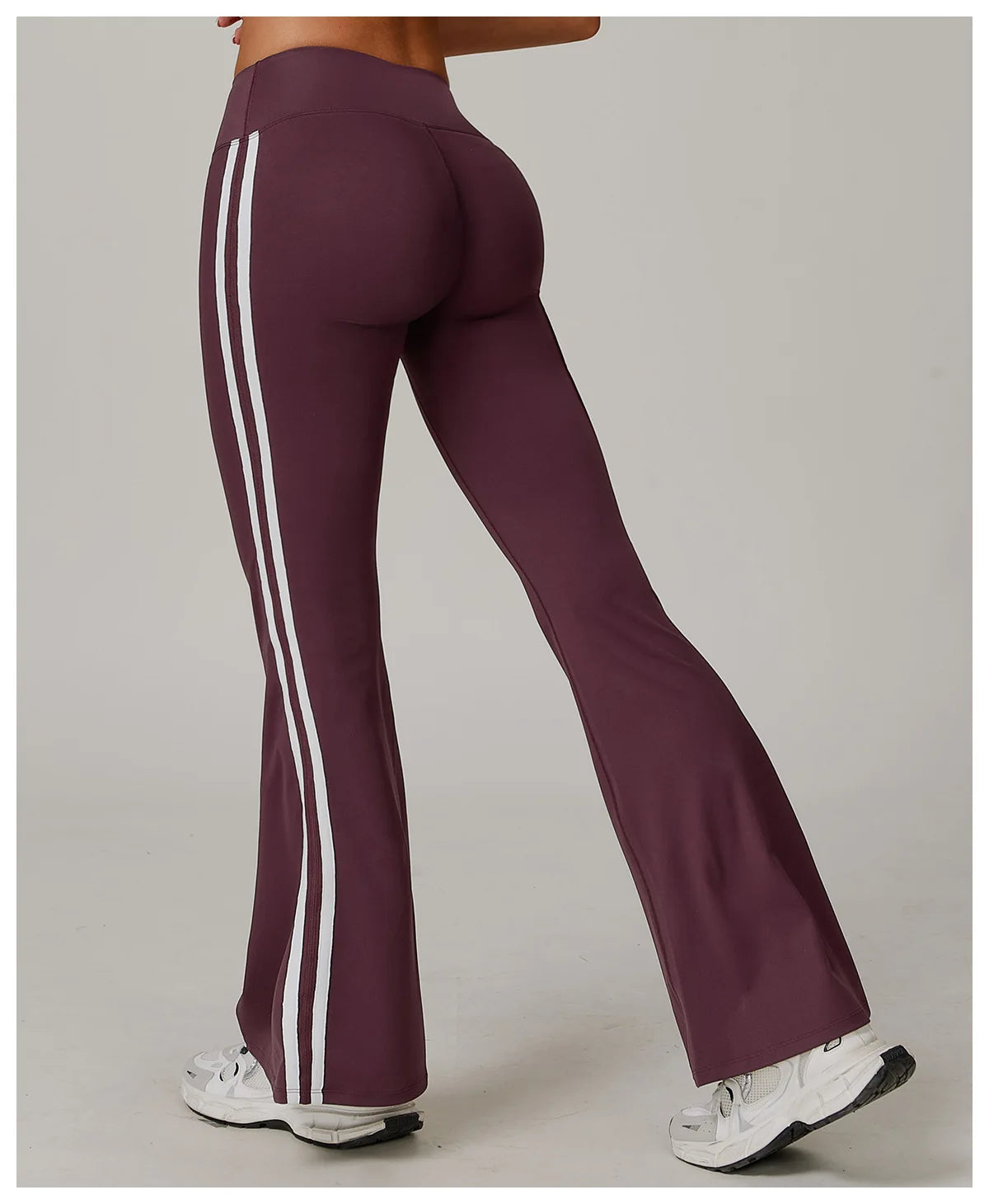 Wide Leg Pants Women Gym Leggings Yoga Pants High Waist Tights Lifting Leggings Pants Women Sports Clothing Fitness Bell-bottoms