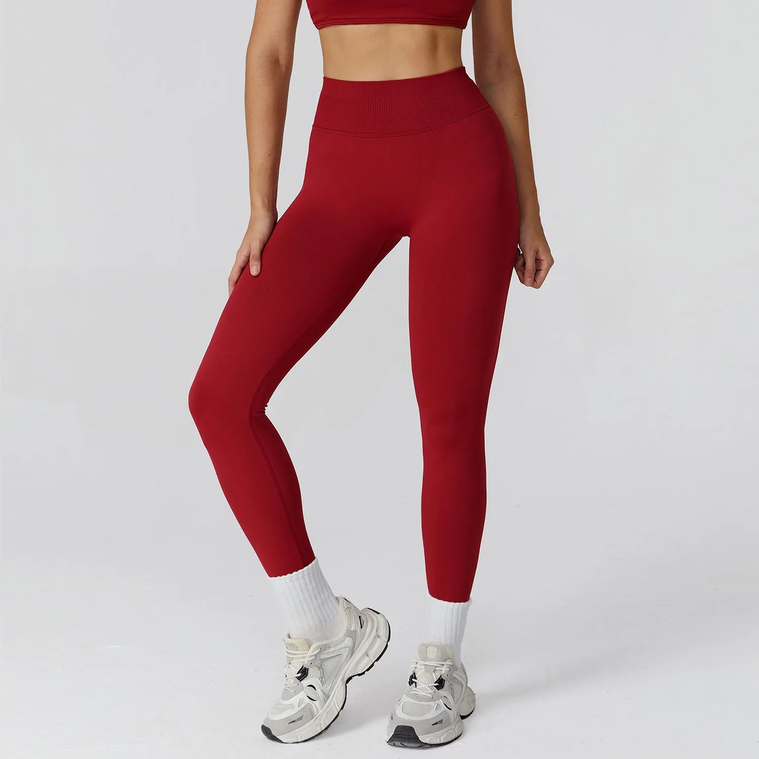 Seamless Yoga Leggings Women's High Waist Fitness Leggings Running Cycling Butt Lifting Sports Yoga Pants for Women Gym Leggings