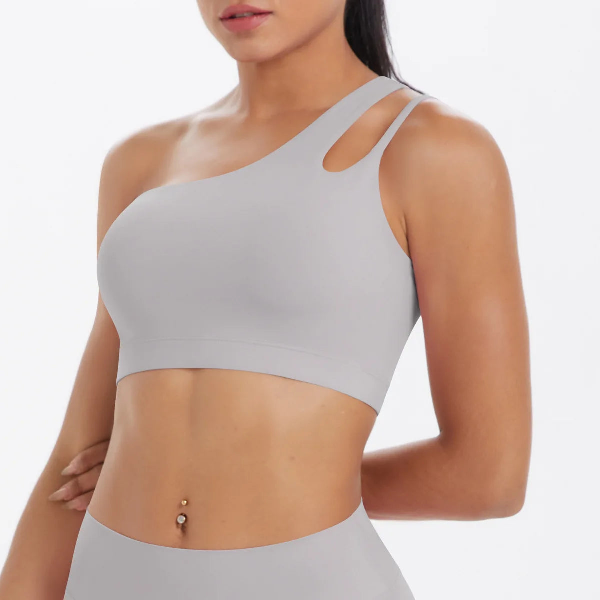 Sports Bra Women Push Up Fitness Bras One Shoulder Underwear Shockproof Yoga Bra Workout Bra Yoga Running Bra Sexy Vest
