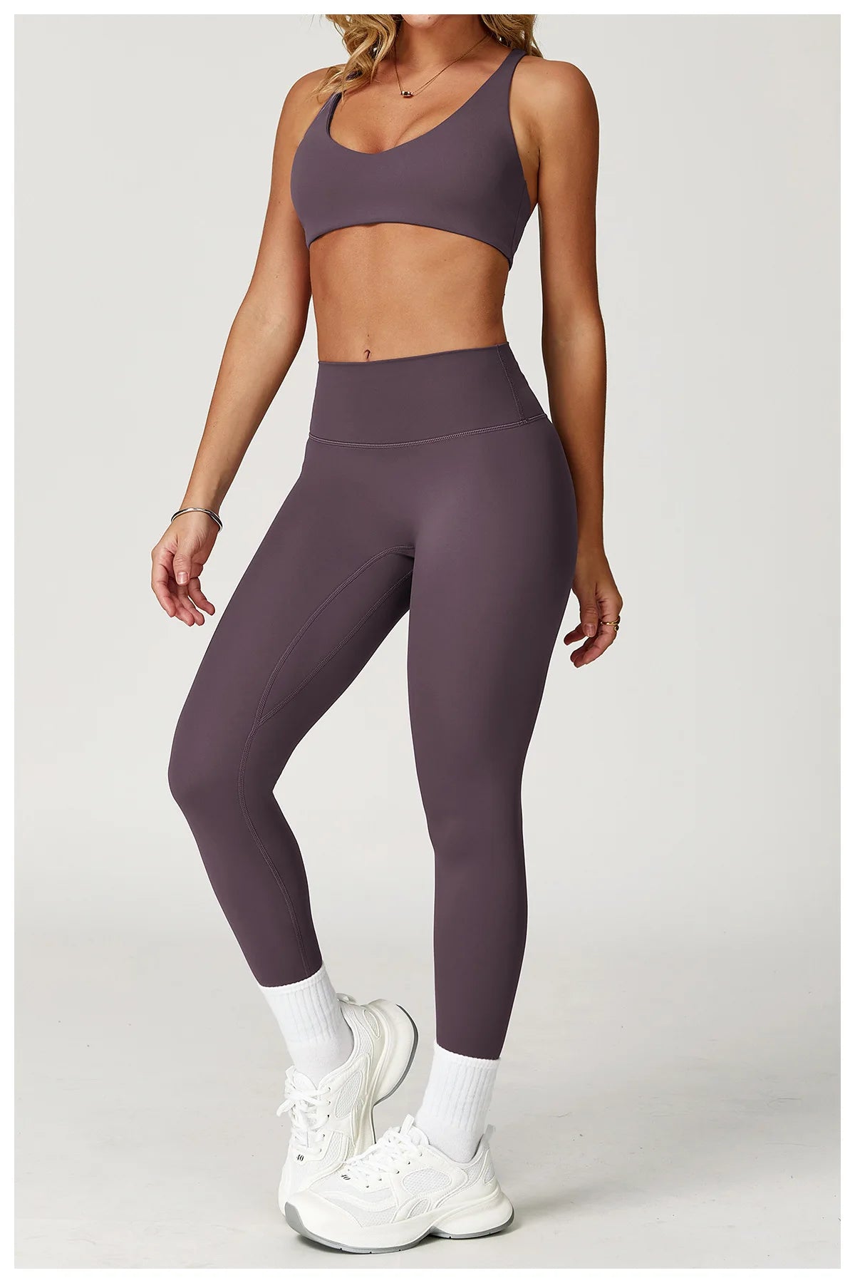 Sexy Backless Gym Sport Bra Sports Bra Anti-sweat Breathable Yoga Bra Shockproof Crop Top Fitness Top Push Up Workout Top Women