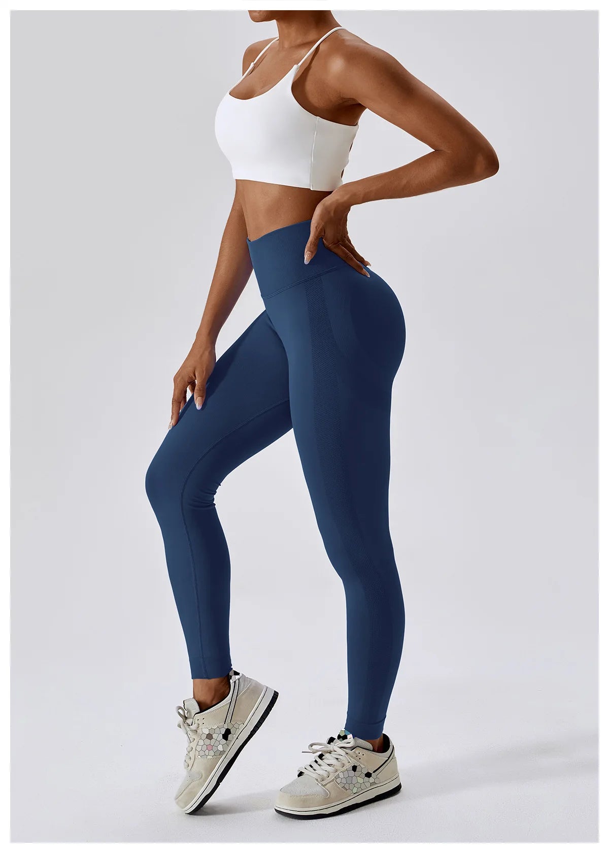 Yoga Leggings Women Fitness Running High Waist Slim Pants Push Up Sport Scrunch Butt Legging Gym Athletic Jogging Workout Female