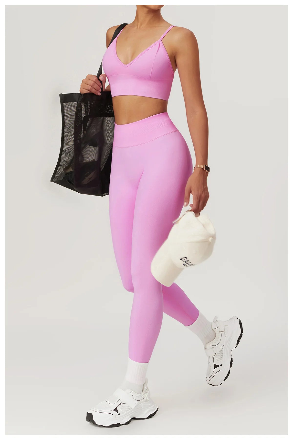 Ribbed Fitness Leggings Women Sport High Waist Tights Seamless Yoga Leggings Gym Jogging Quick Dry Push Up Slim Pants Running