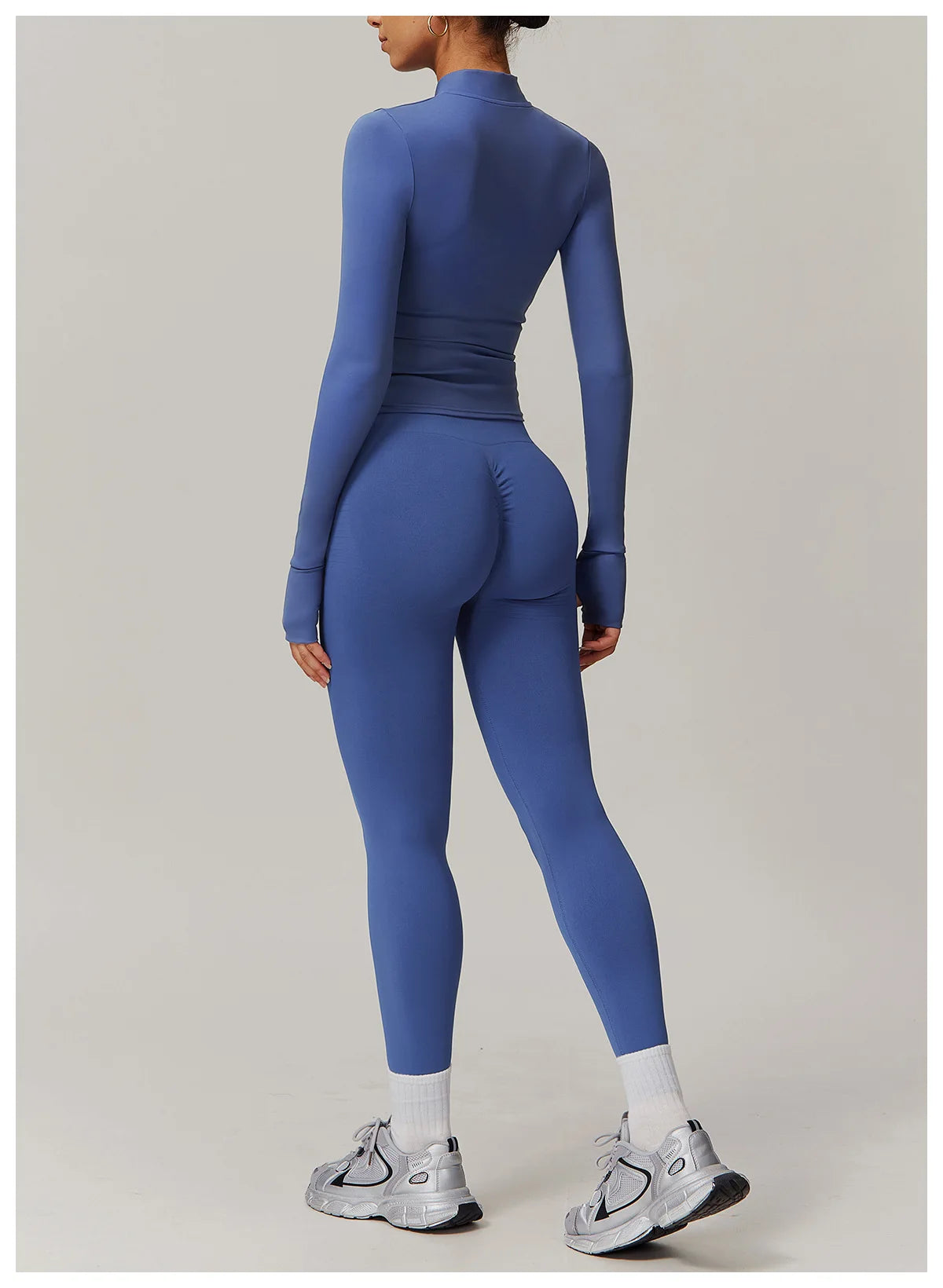 Women Yoga Suit 2PCS Sports Set Quick-Drying Gym Set Women Tracksuit Running Bra Workout Long Sleeve Sports Shirt Yoga Clothing