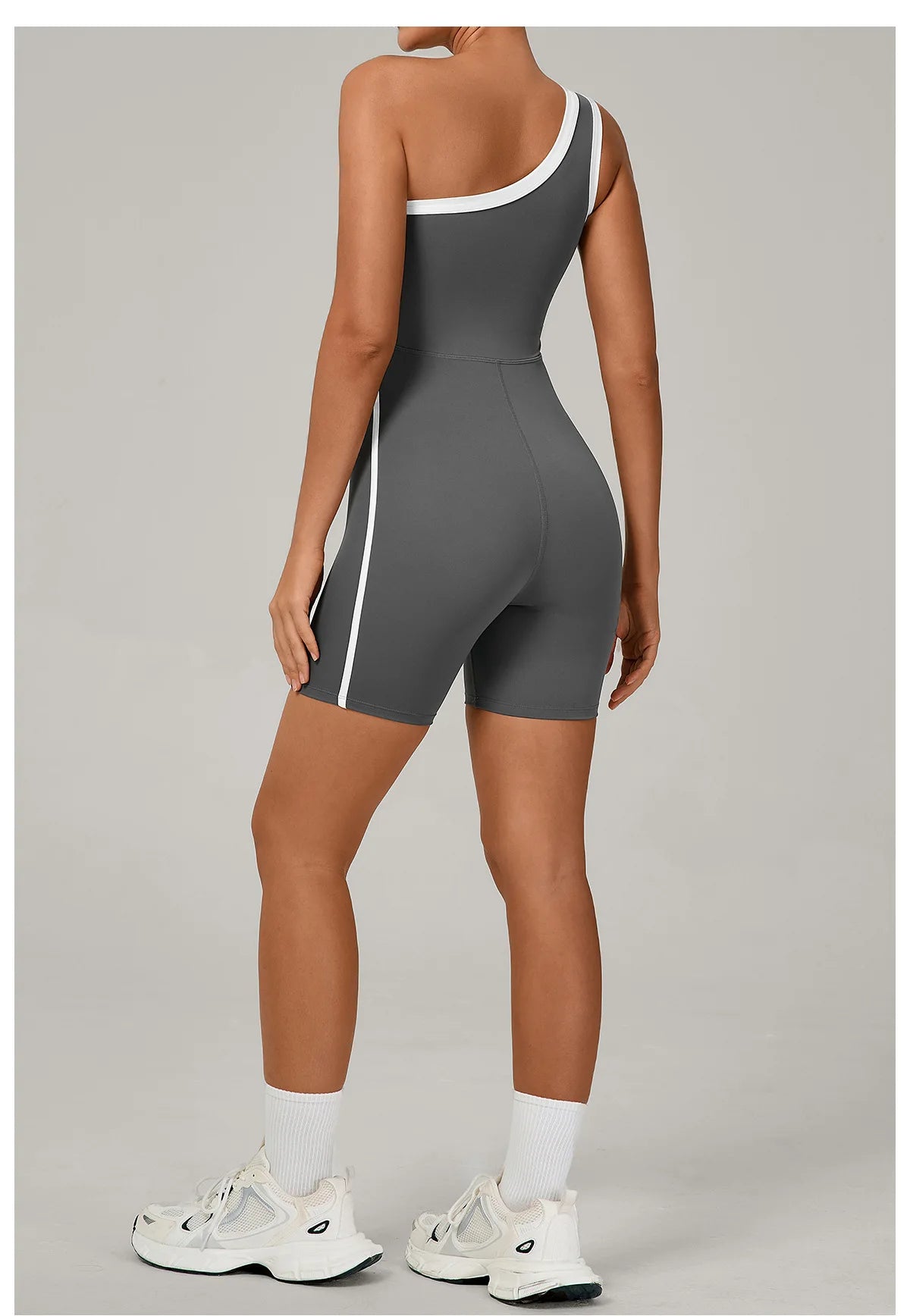 Gym Bodysuit Short Jumpsuit Playsuit Women Tracksuit One Piece Sport Overalls Yoga Romper Fitness Workout Clothes Sportswear